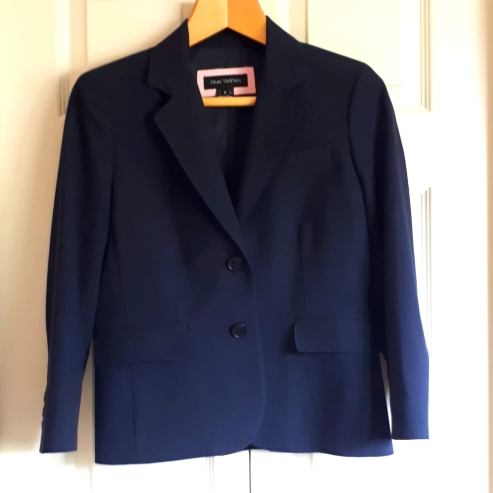 Pink Tartan Blazer